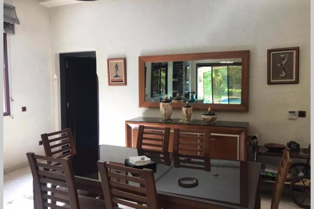 Magnifique Villa Avec Piscine Chauffee Que Pour Famille Marrakesz Zewnętrze zdjęcie