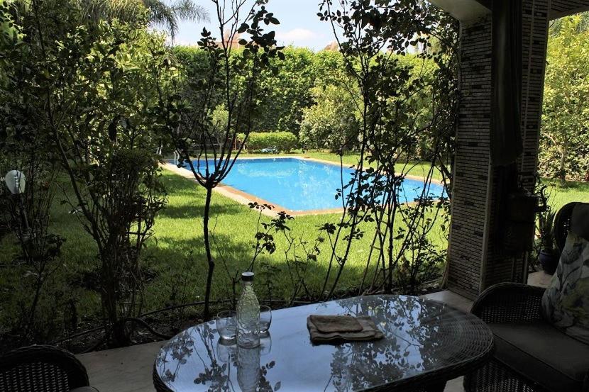 Magnifique Villa Avec Piscine Chauffee Que Pour Famille Marrakesz Zewnętrze zdjęcie