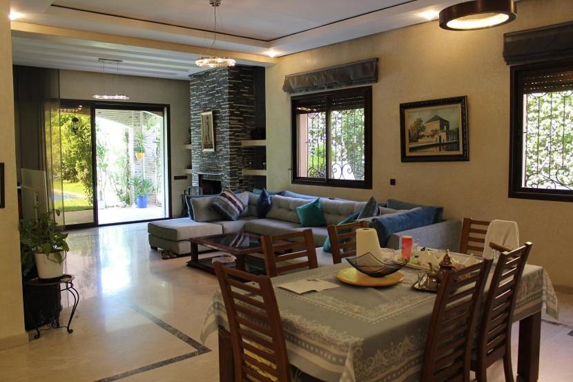 Magnifique Villa Avec Piscine Chauffee Que Pour Famille Marrakesz Zewnętrze zdjęcie