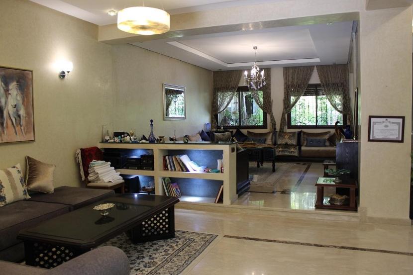 Magnifique Villa Avec Piscine Chauffee Que Pour Famille Marrakesz Zewnętrze zdjęcie